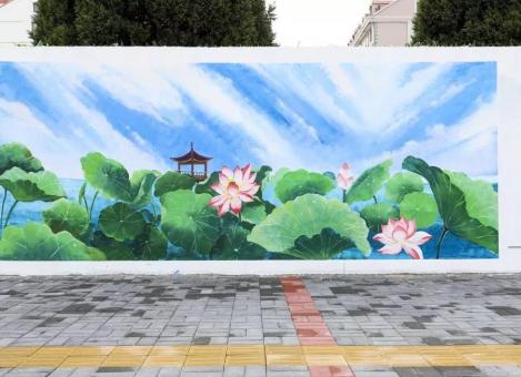文山墙绘施工材料制作工艺说明