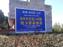 文山品牌公司青睐的墙体广告