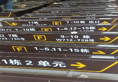 文山广告标识中，常见的几种安装方式。